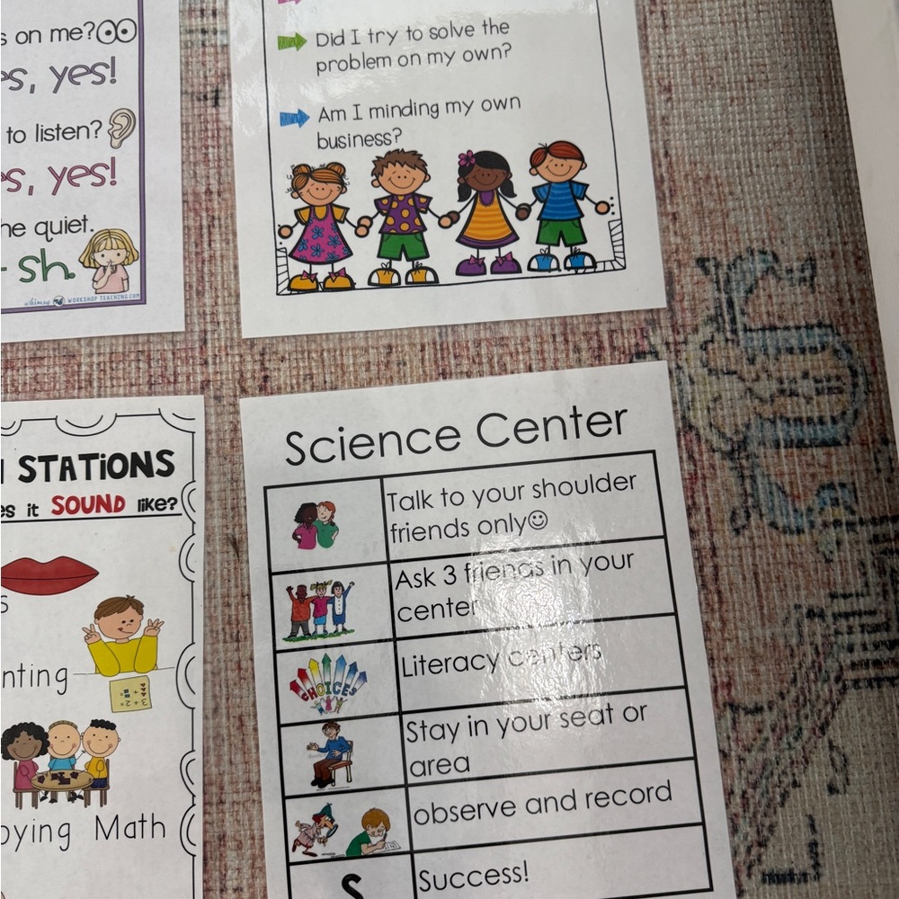 Educational Classroom Posters Set - Picture 4 of 5